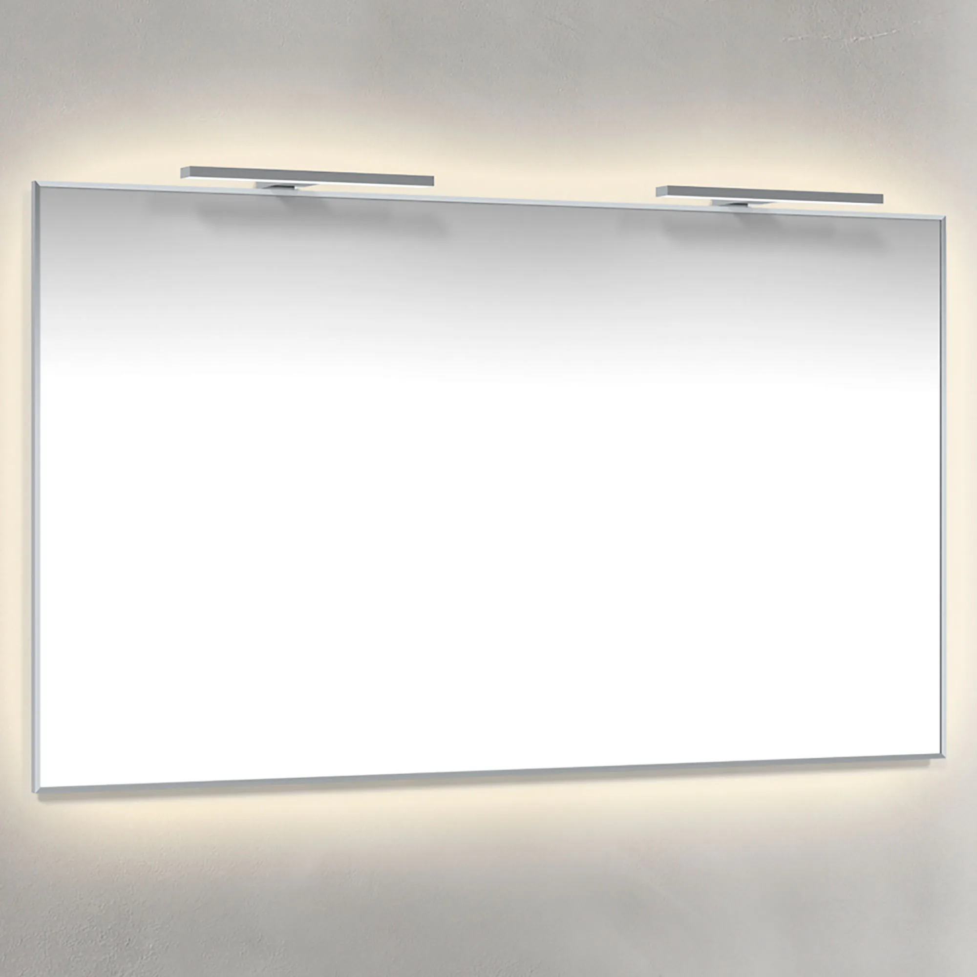 Spegel Macro Design Crown Ambilight T-belysning Med Ram