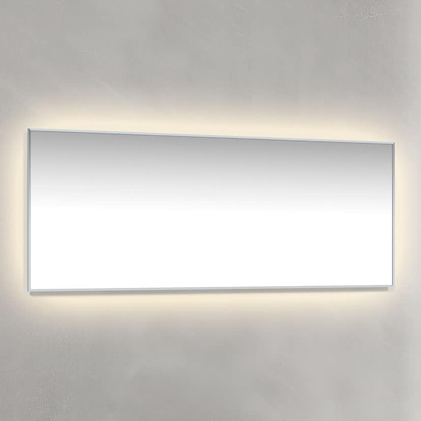 Spegel Macro Design Crown Avlång Ambilight Med Ram