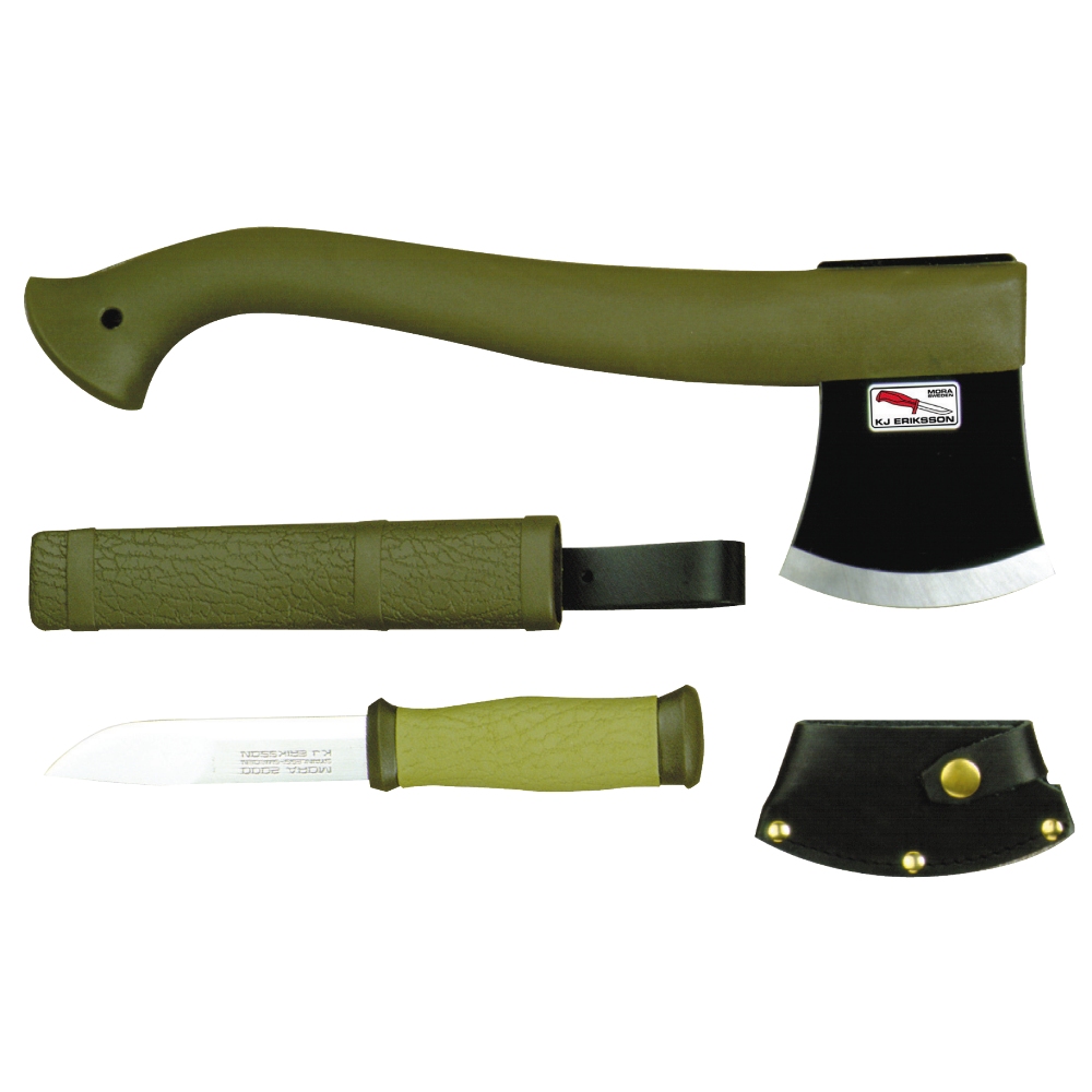 Jaktkniv med Yxa Mora Of Sweden