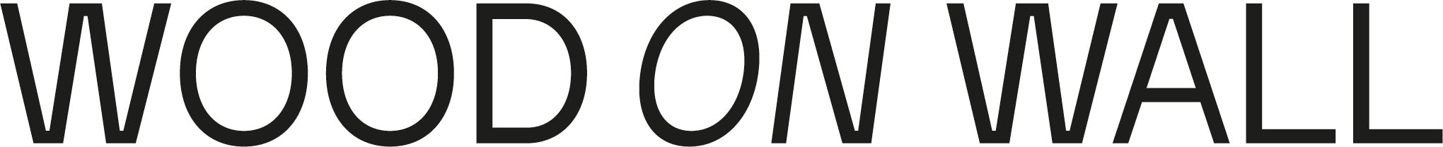 Wood on wall logo