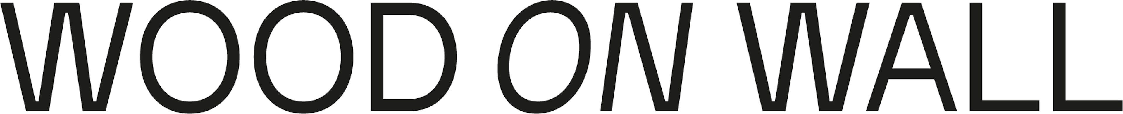 Wood on wall logo
