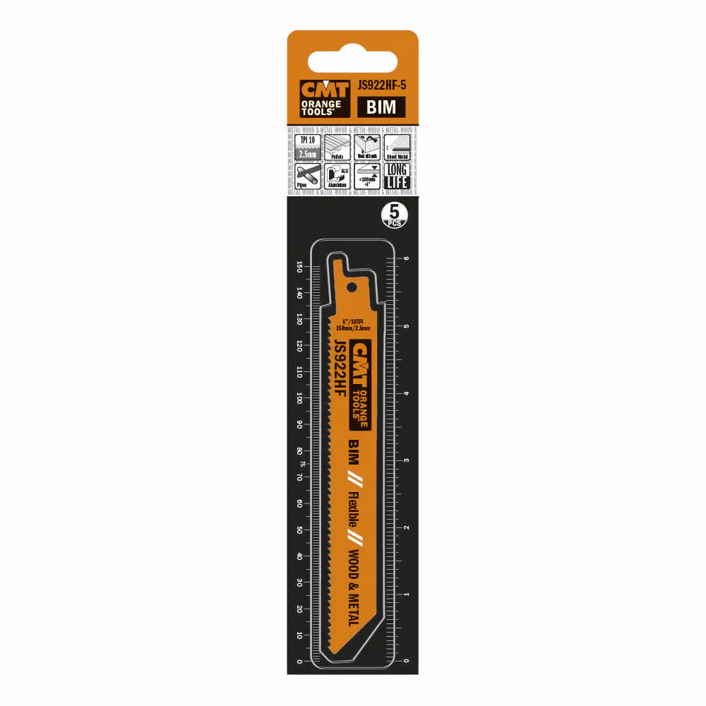 Tigersågblad CMT Orange Tools Trä/metall 150mm BIM Flex