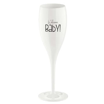 Champagneglas Koziol Cheers No. 1 100 ml Welcome Baby 6-pack