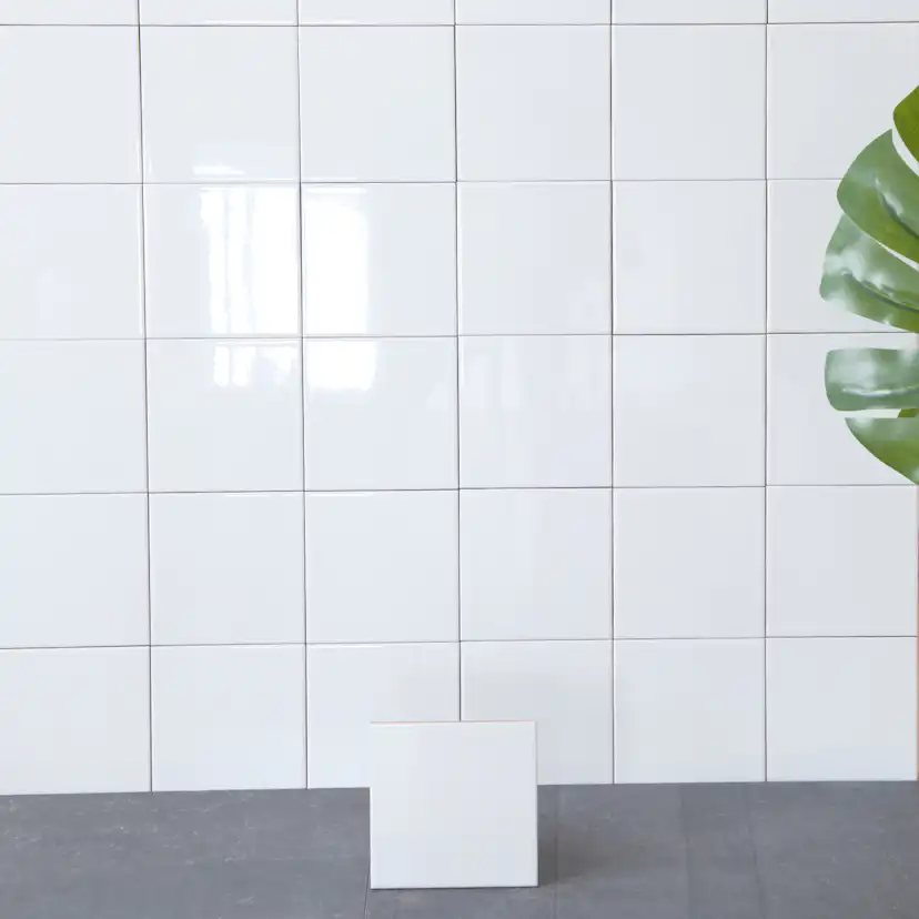 Kakel Arredo Polar Blank Vit 15x15 cm