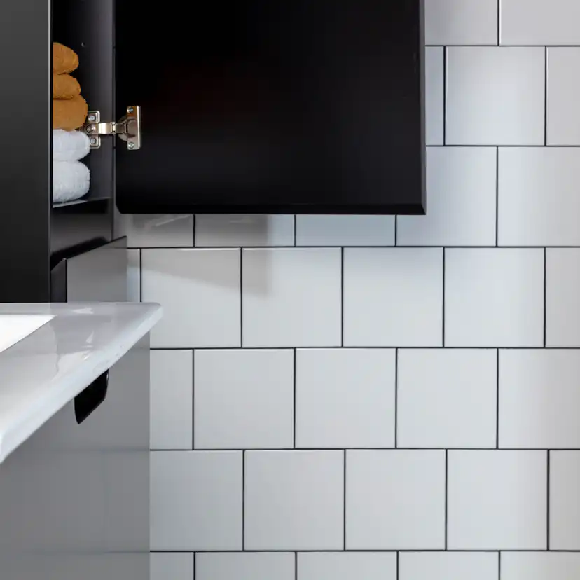 Kakel Arredo Polar Blank Vit 15x15 cm