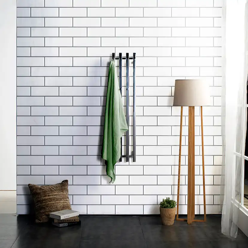 Kakel Arredo Color Pure Vit Blank 10x30 cm