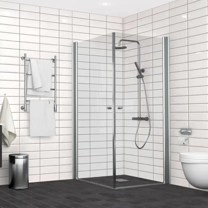 Kakel Arredo Metro Biselado Blank Vit 10x30 cm