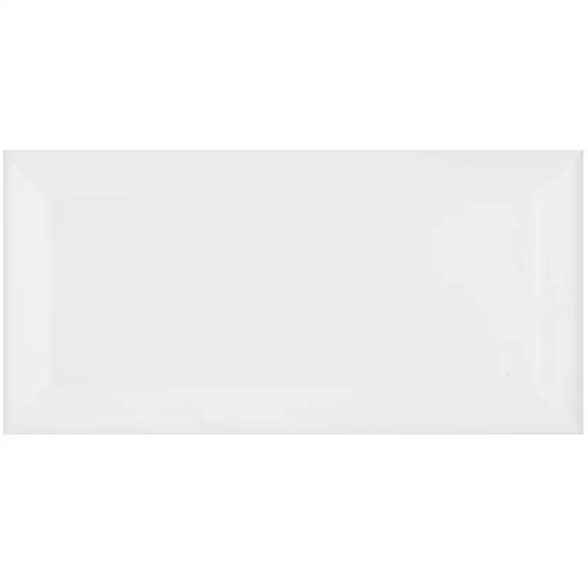 Kakel Arredo Metro Biselado Matt Vit 7,5x15 cm