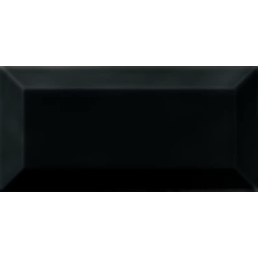 Kakel Tenfors Metro Svart Matt 7,5x15 cm