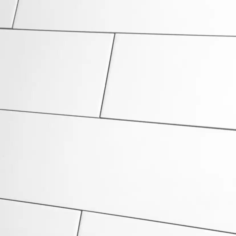 Kakel Tenfors Vit Matt 10x30 cm