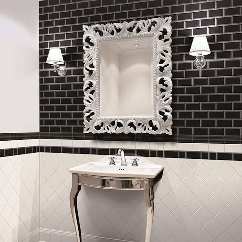 Kakel Lhådös Biselado Fasad Svart 7,5x15