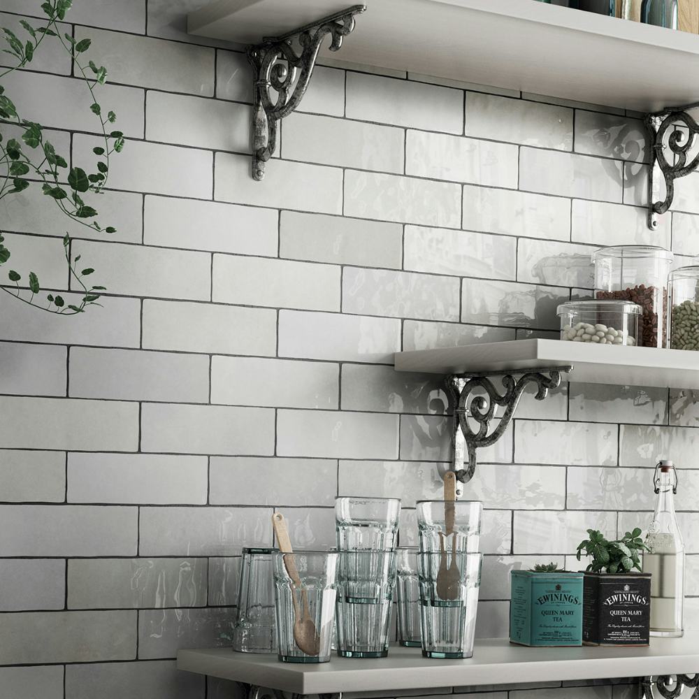 Kakel Lhådös Pazcal Grå 6,5x20