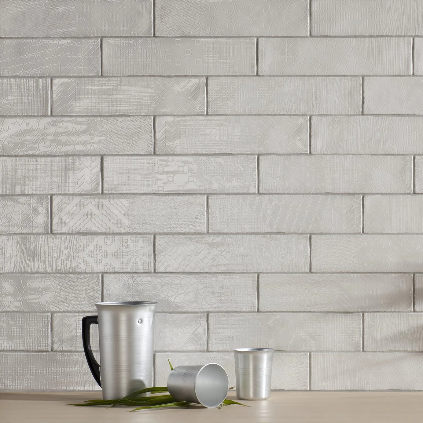 Kakel Tenfors Peronda Argila Pasadena Vit 7,5x30 cm