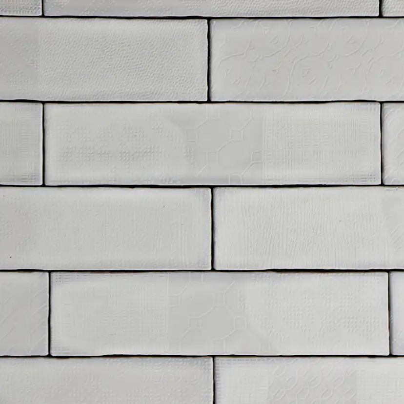 Kakel Tenfors Peronda Argila Pasadena Vit 7,5x30 cm