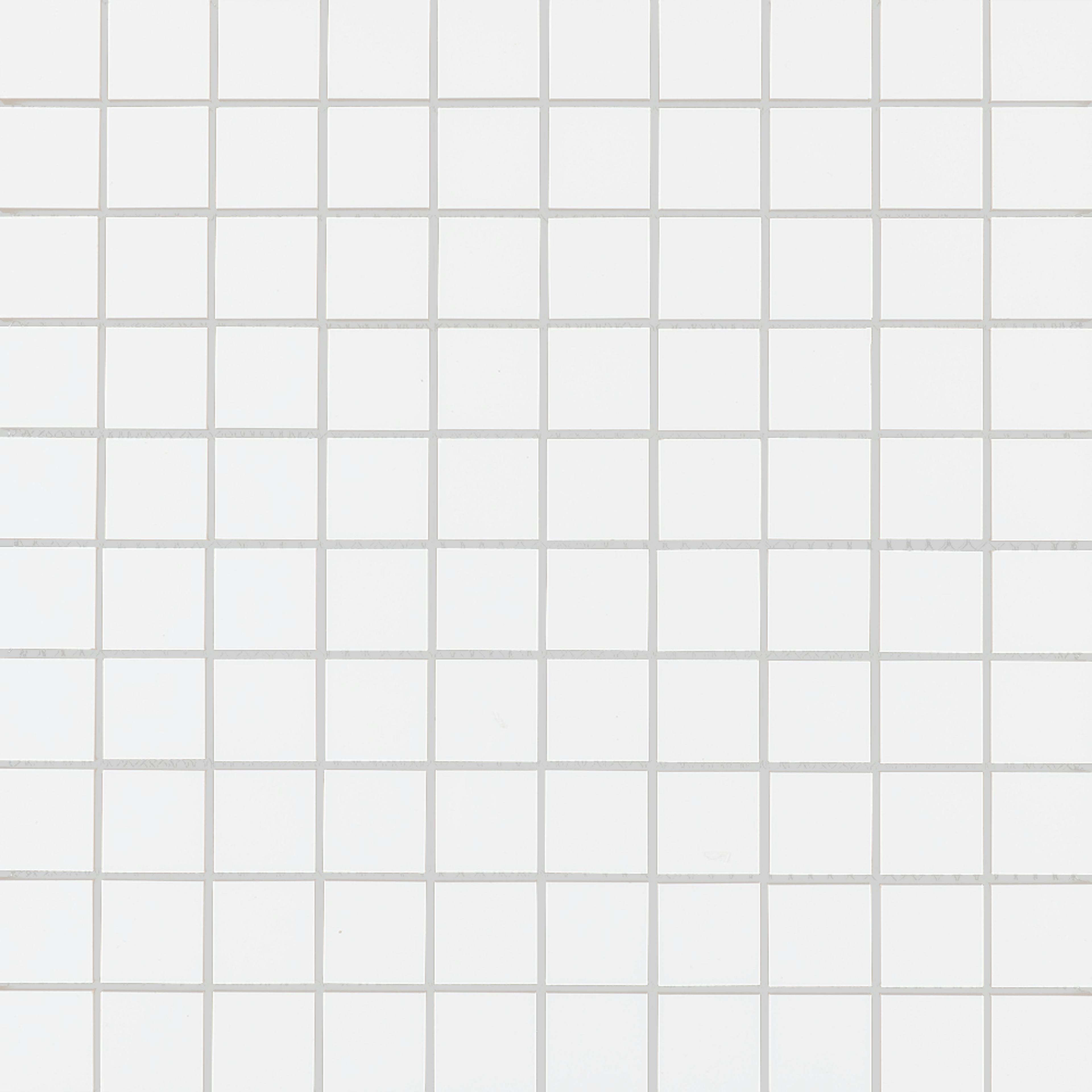 Mosaik Line Vit/Ret Blank 3x3 cm