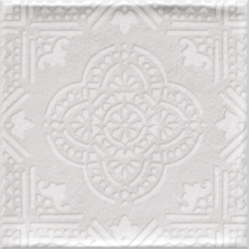 Kakel Tenfors Tamil Vit 13x13 cm