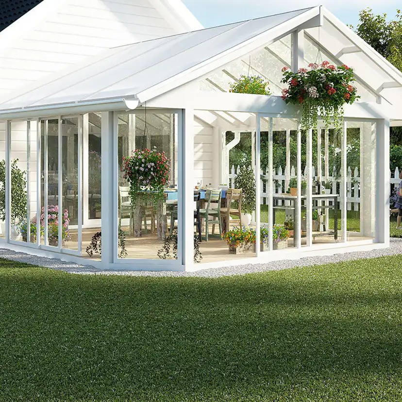 Kanalplast 16 mm Halle Isolux Opal Komplett Tak