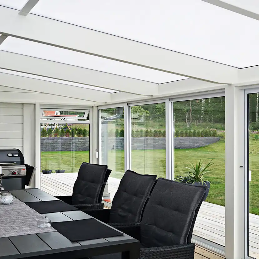 Kanalplast 16 mm Halle Isolux Opal Komplett Tak