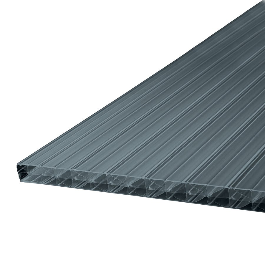 Kanalplast Plastmo TwinLite Rök Komplett Tak 16 mm