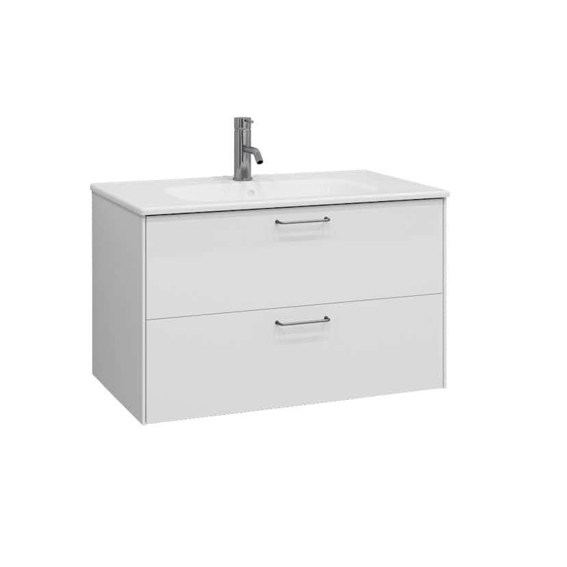 Tvättställsskåp Ballingslöv KC80 Lessmore med 2 Lådor