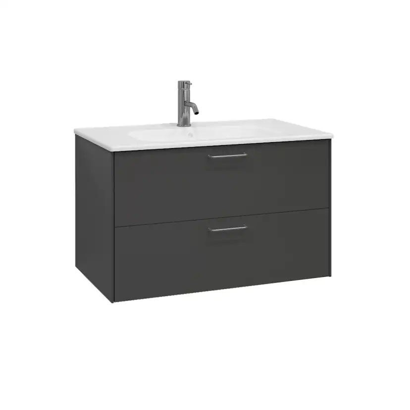 Tvättställsskåp Ballingslöv KC80 Lessmore med 2 Lådor