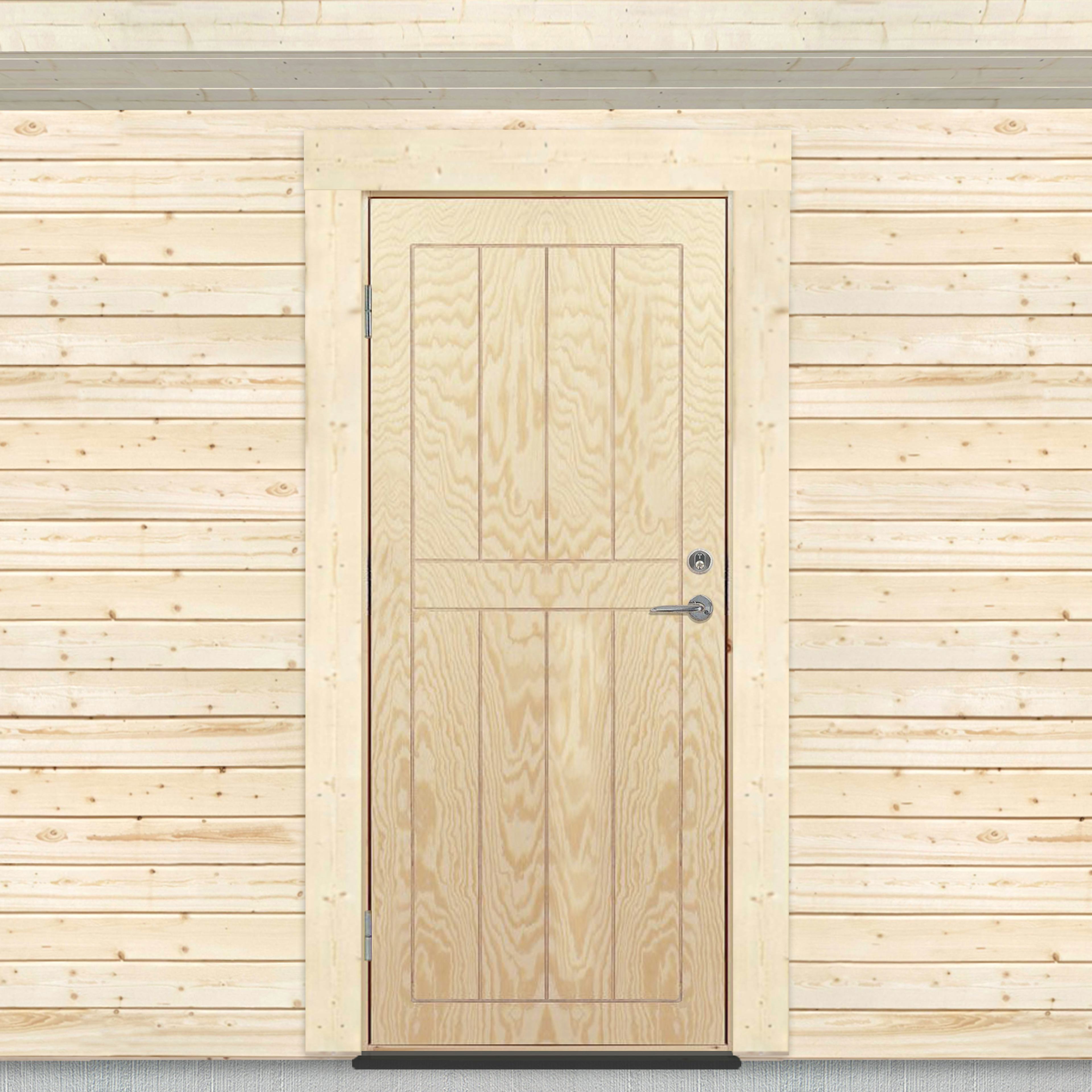 Kallförrådsdörr Sveadörren Obehandlad