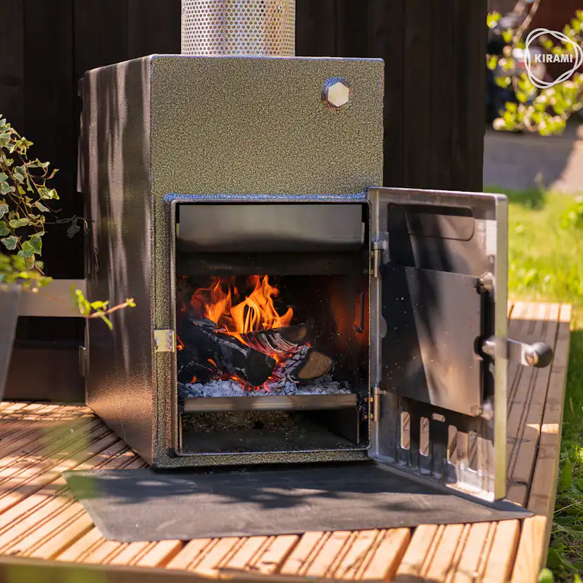 Vedeldad Badtunna Kirami Original Steady M Cult-Si ST med Dubbla Lock