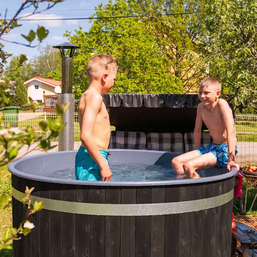 Vedeldad Badtunna Kirami Original Steady M Cult-Si ST med Dubbla Lock