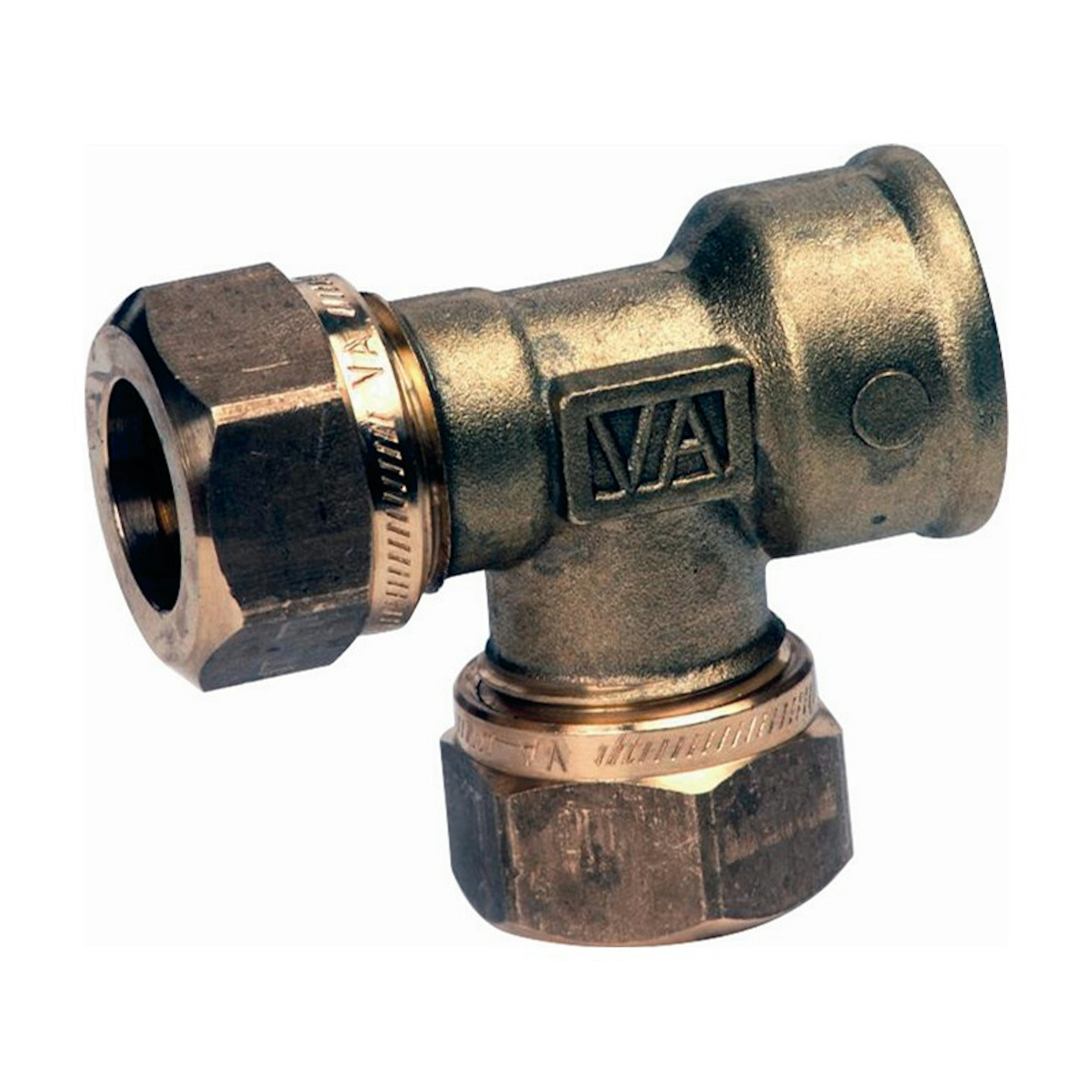 Klämringskoppling Vatette 1166 T-Rör 15x15xG15 Invändig