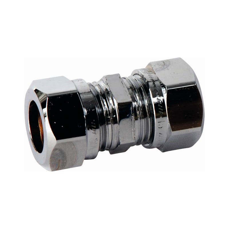 Klämringskoppling Vatette Rak Förkromad