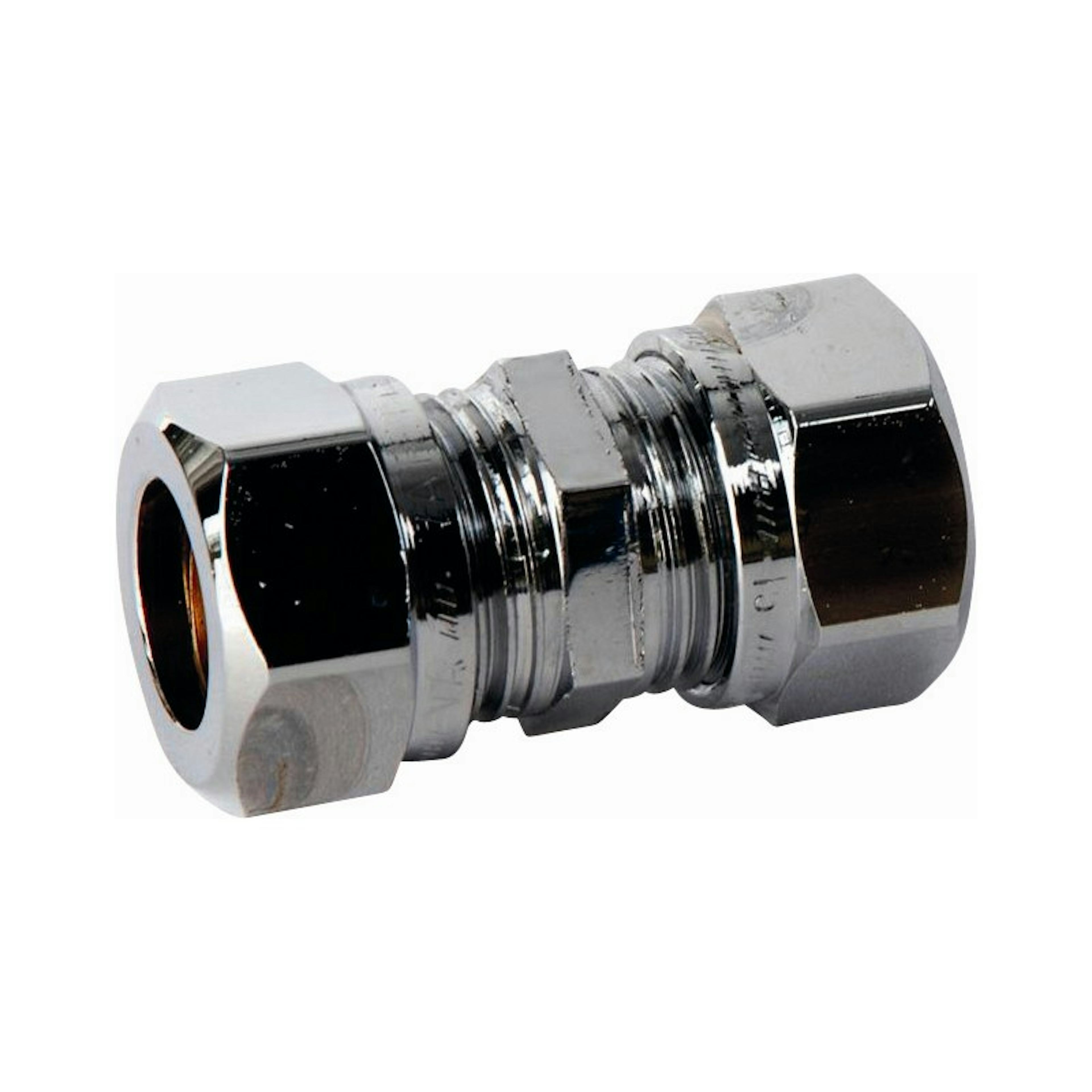 Klämringskoppling Vatette Rak Förkromad