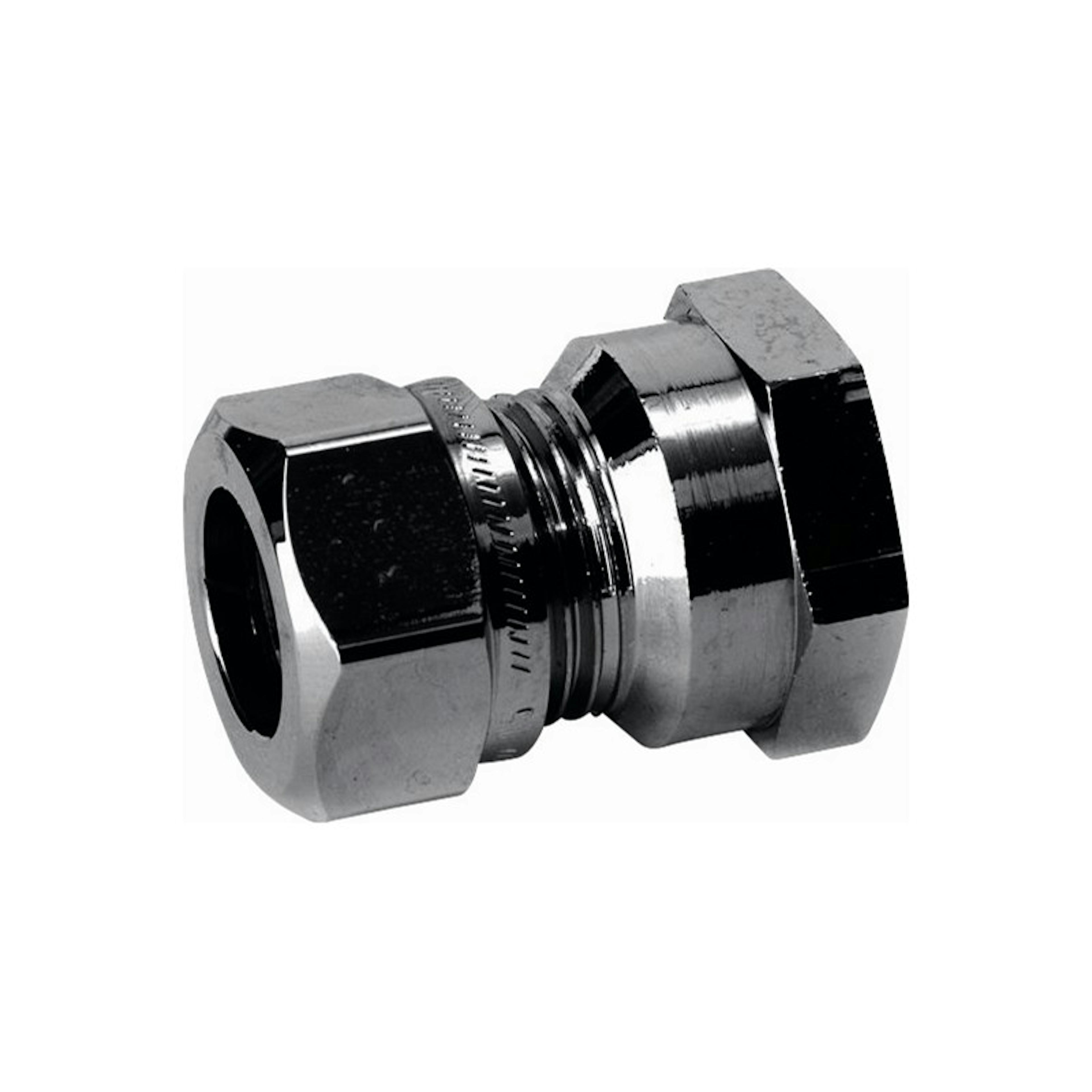 Klämringskoppling Vatette Rak Invändig Förkromad