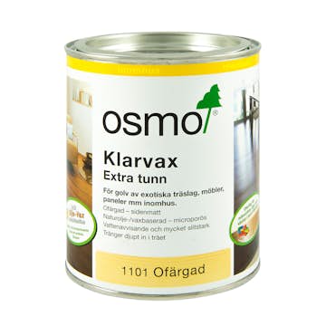 Klarvax Osmo Ofärgad