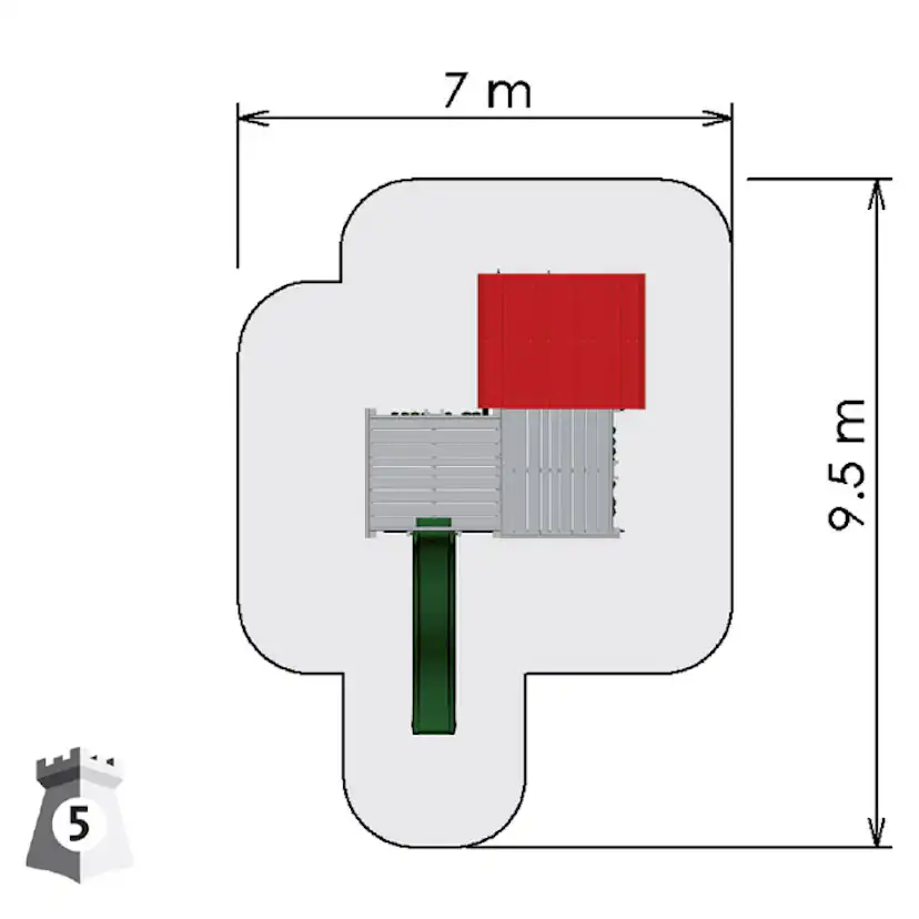 Klätterställning Hy-Land Projekt 5