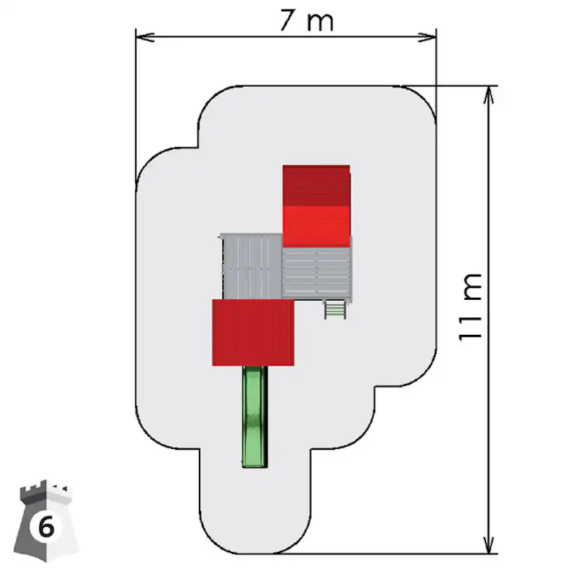 Klätterställning Hy-Land Projekt 6
