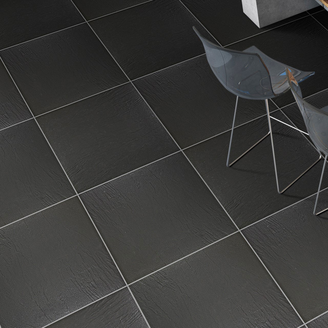 Klinker Arredo Ardesia Svart 60x60 cm