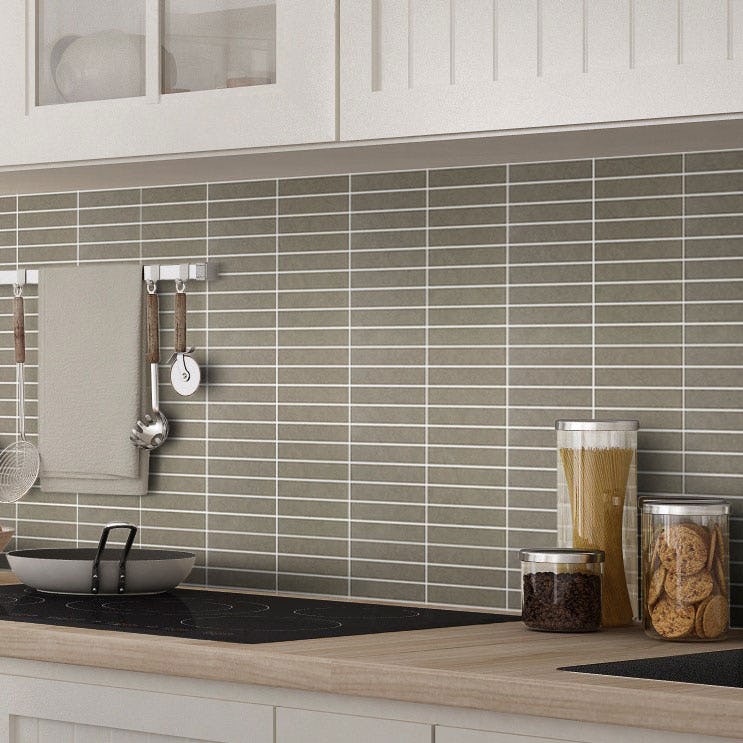 Klinker Arredo Quartz Brun Mosaic 2x30 cm