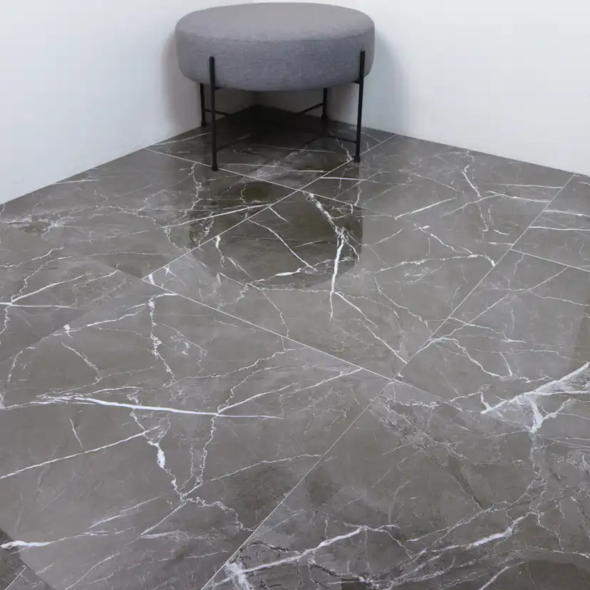 Klinker Tenfors Aura Marengo Blank Rak Kant 60x60 cm