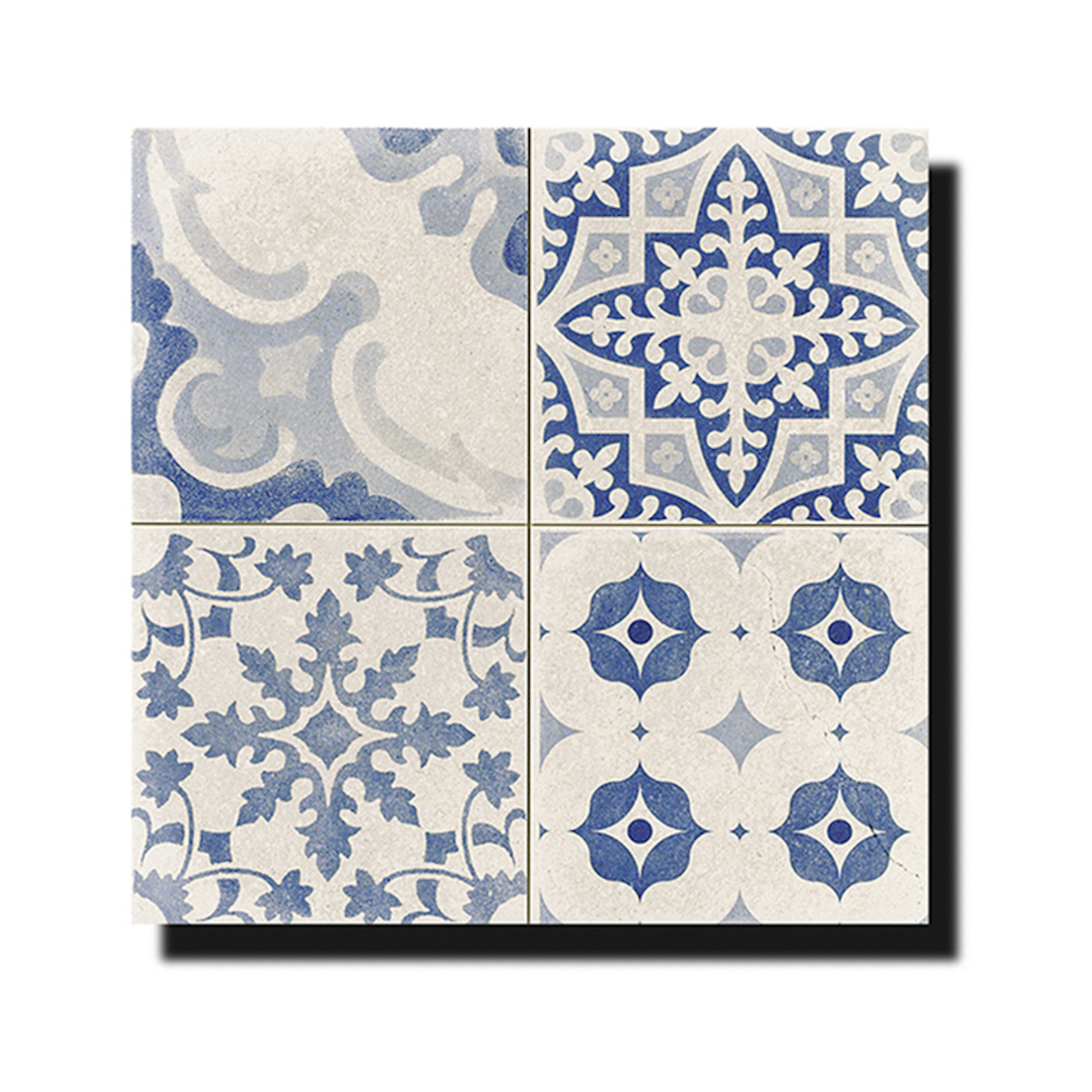 Klinker Lhådös Felice Blue 44x44 cm