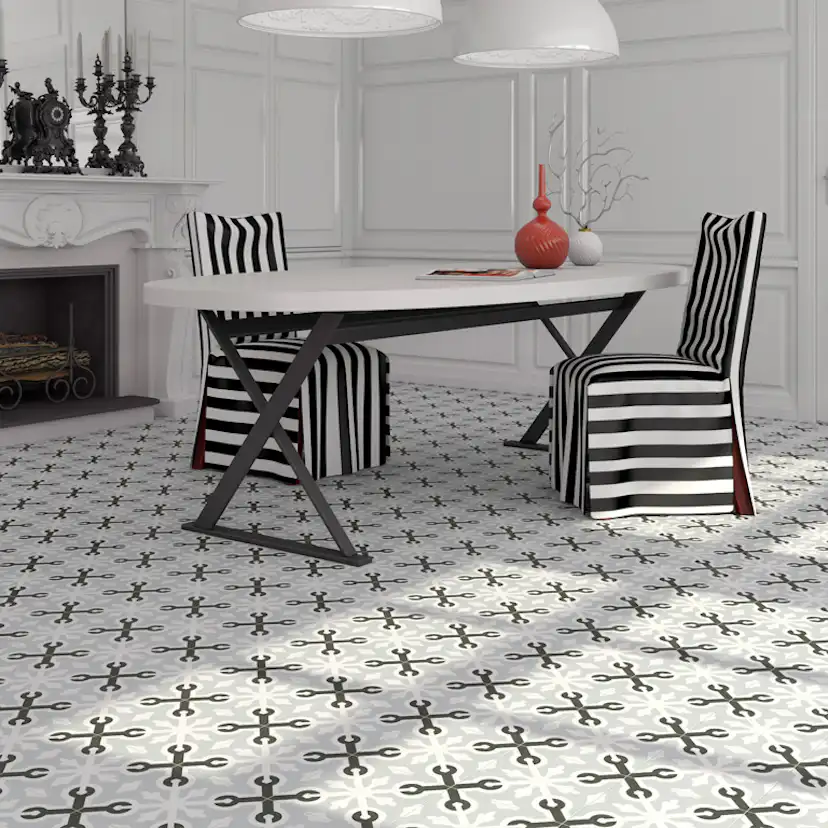 Klinker Tenfors Llagostera Gris 20x20 cm