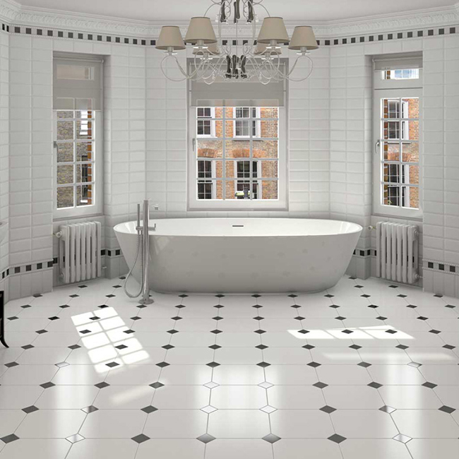 Klinker Tenfors Octogono Alaska 32x32 cm