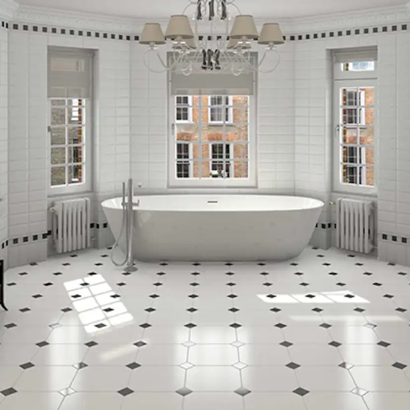 Klinker Tenfors Taco Negro 7x7 cm