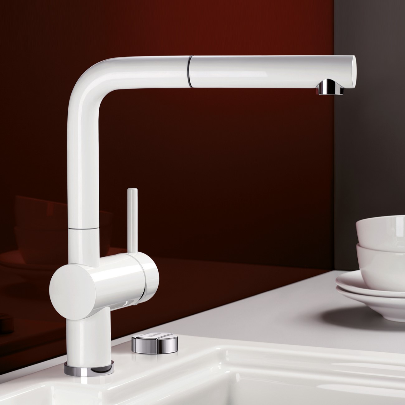 Köksblandare Blanco Linus S Silgranit-look/Keramik-look