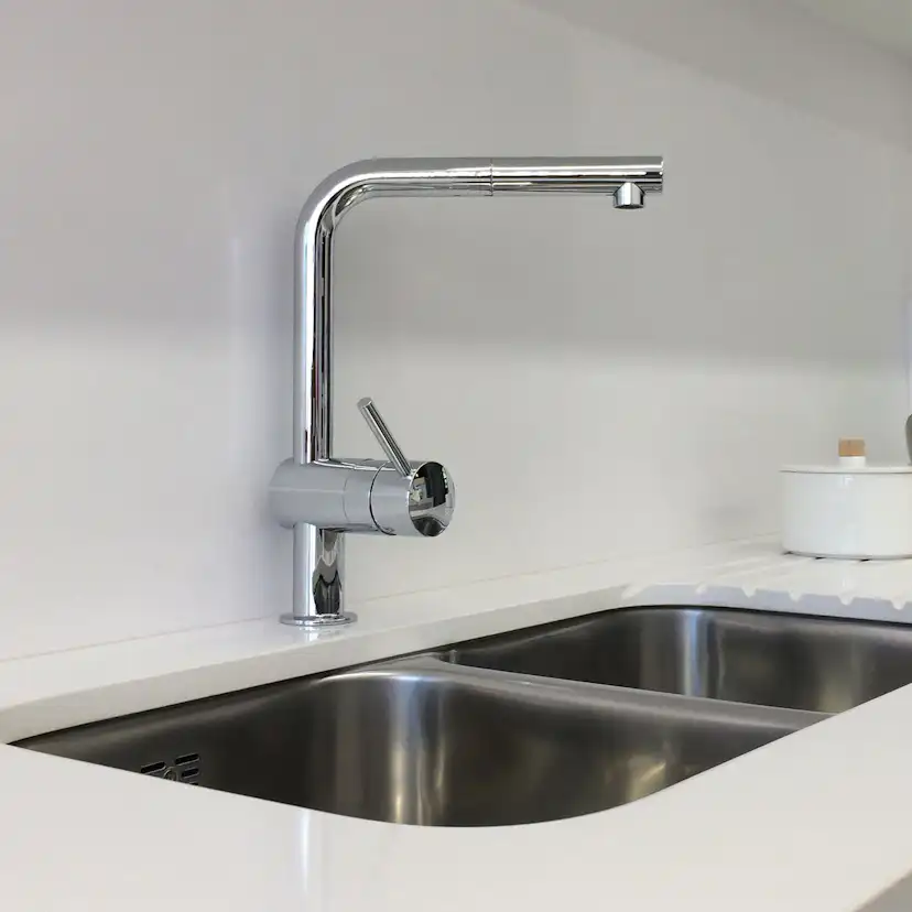 Köksblandare Grohe Minta 32168 Engreppsblandare Krom med Svängbar Pip & StarLight