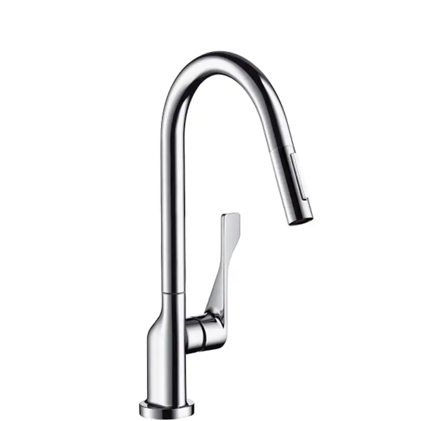 Köksblandare Axor Citterio 2-Jet med Utdragbar Pip