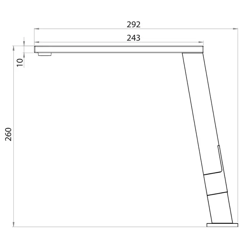 Köksblandare Strand Stainless Stockholm STO-1002