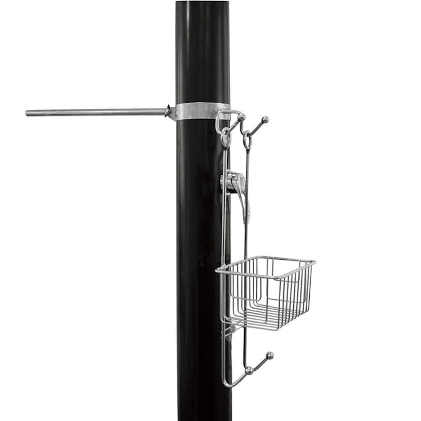 Kombifäste Demerx Tillbehör till Utedusch Sunny 40 med Handduksstång