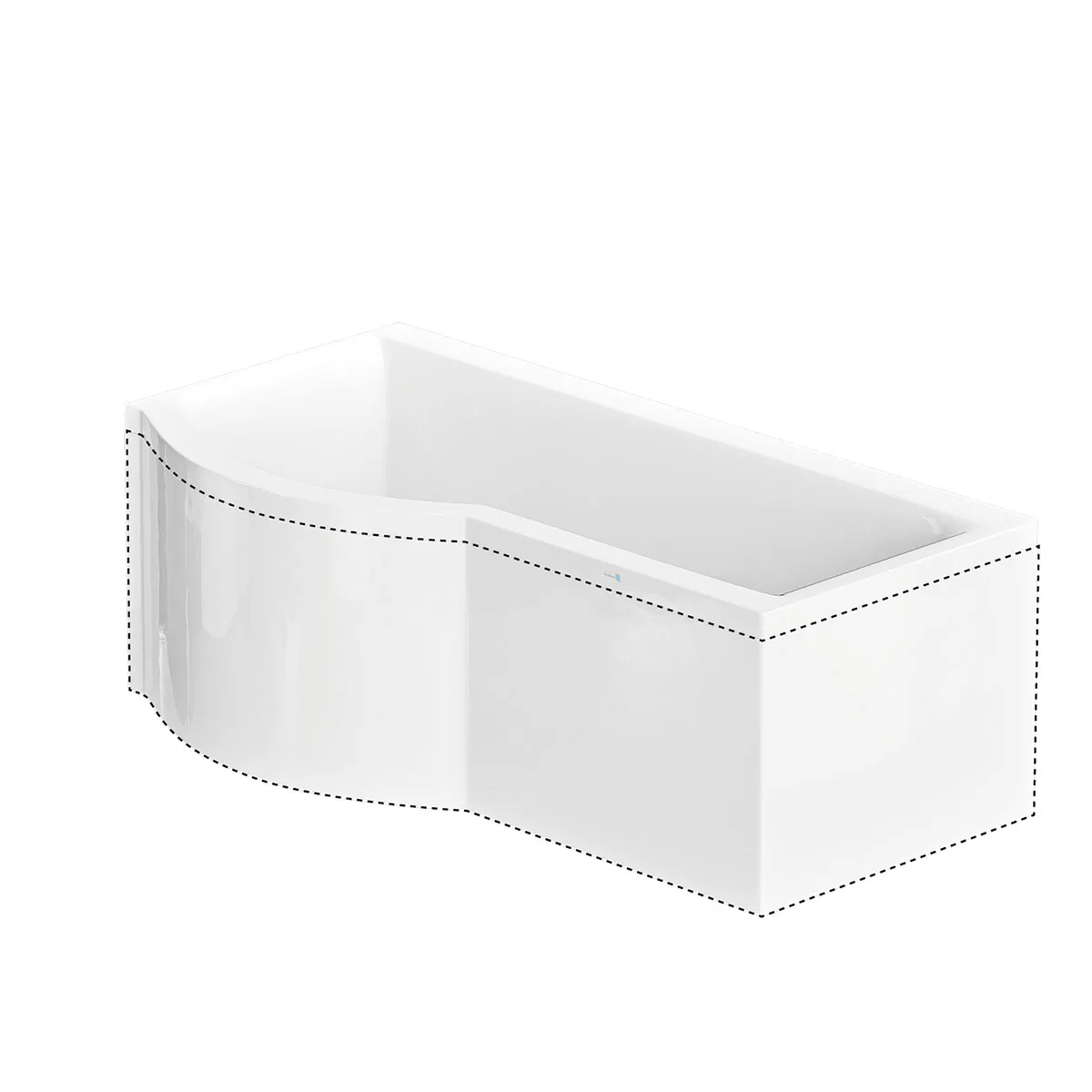 L-Panel Nordhem till Badkar Solvik