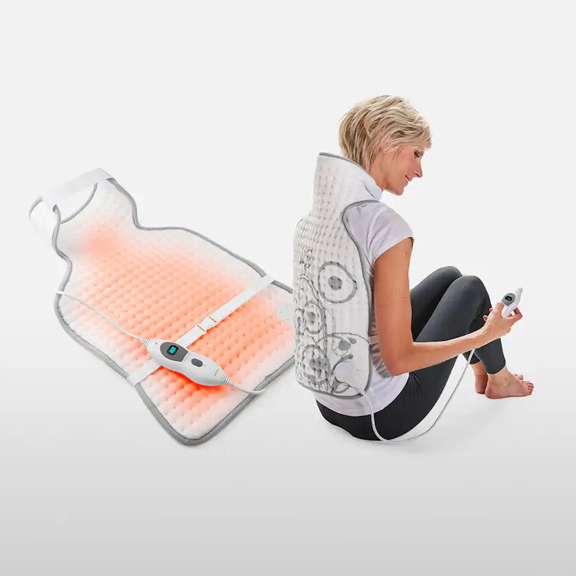 Värmedyna Lanaform Ryggformad