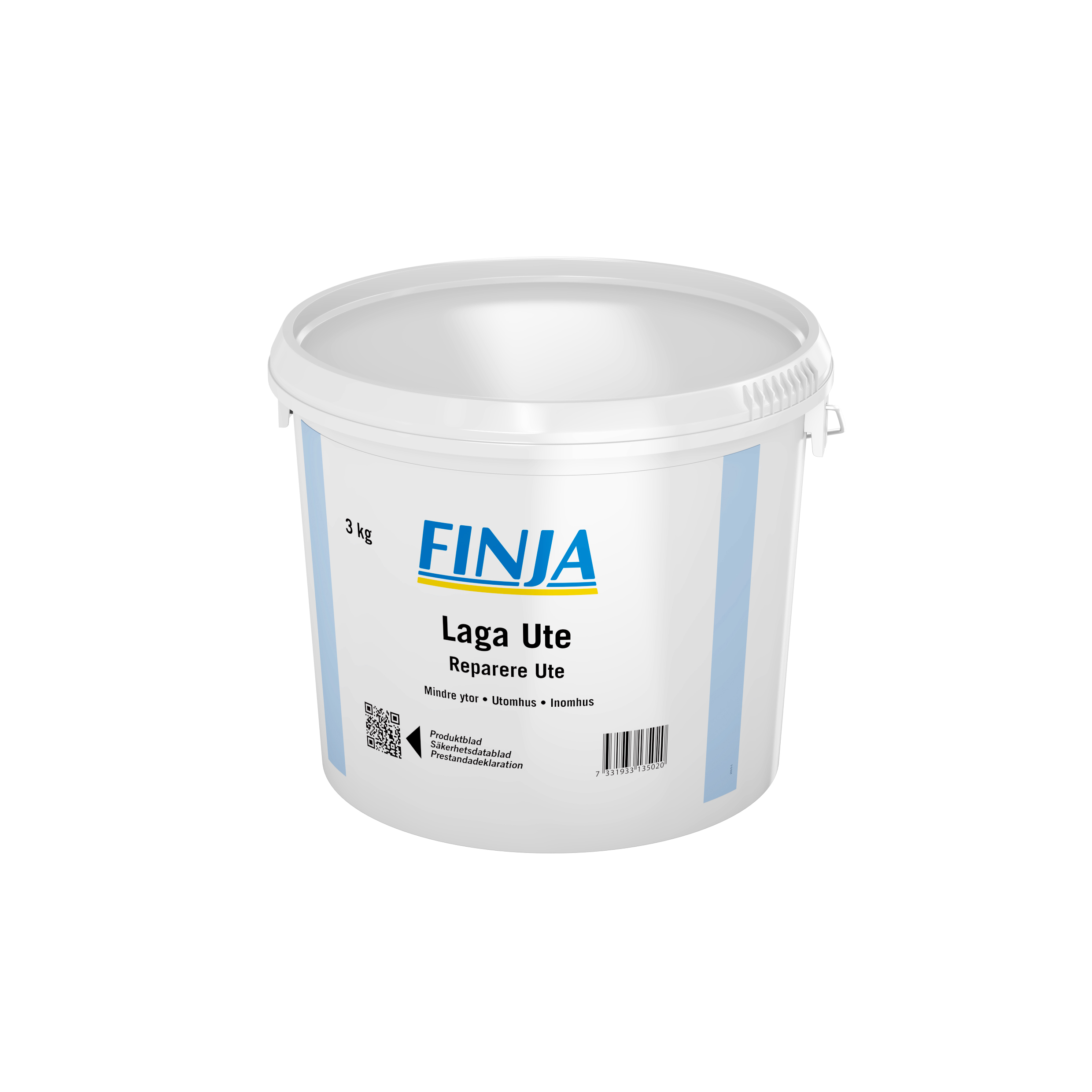 Lagningsmassa Finja för Betong Utomhus 3 kg